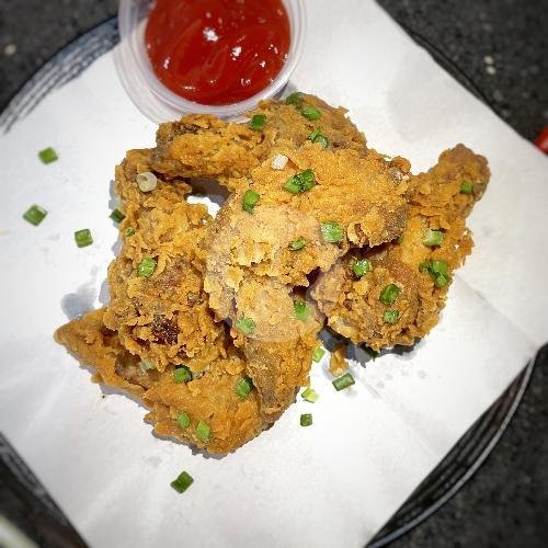 Chicken Wings Original (5 Pcs) menu CrazyCat Ricebowl, Kerobokan Kelod
