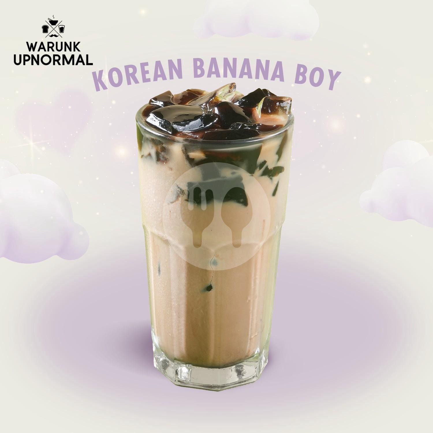Korean Banana Boy menu Upnormal Coffee Roasters, Lombok