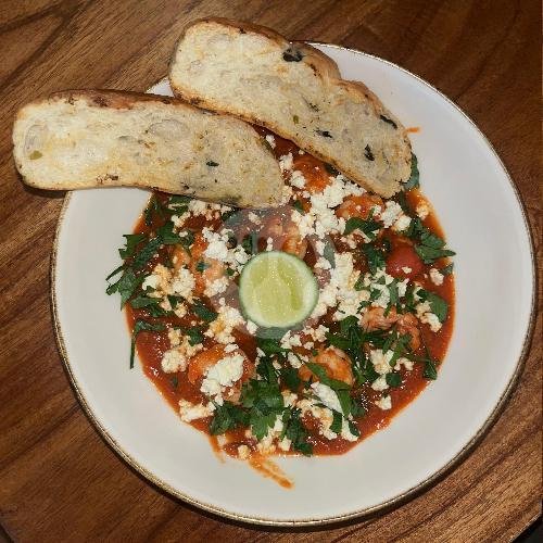 Prawns Saganaki menu Nostimo Greek Grill, Petitenget