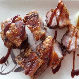 Crispy Pork Belly 100gr menu Mr. Po Chi, Ungasan Bali