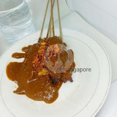 Sate 5 Tusuk menu Soto Singapore, Nangka Utara