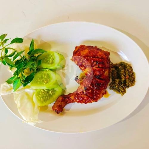 Ayam Bakar menu Lalapan Mas Ded, Kediri, Tabanan, Bali