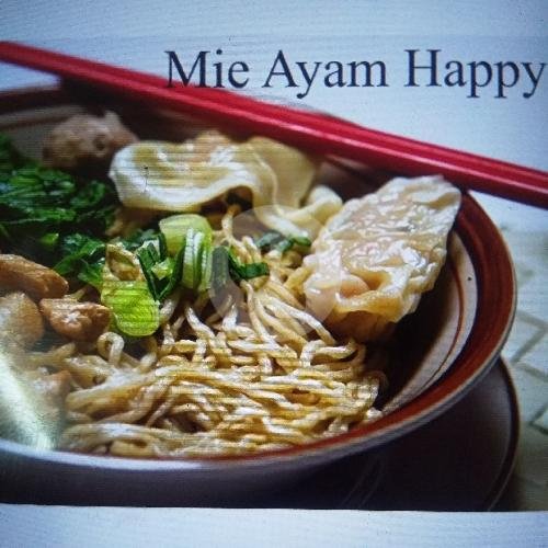 Mie Ayam Happy (Kuah Terpisah) menu Happy Mie, Kerobokan Badung Bali