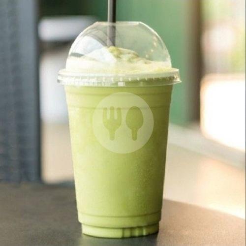 Green Tea Ice Float menu RY Dessert Cake Crepes Puding, Denpasar
