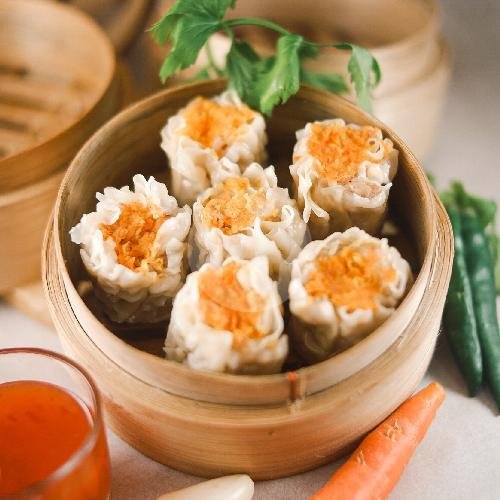 Siomay Ayam Wortel (6 pcs) menu Dimsum Dimdim, Tegal Harum