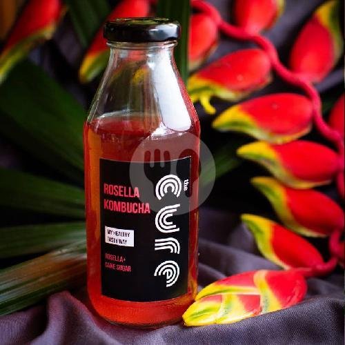Rozella Kombucha menu The Cure Vegan Health Kitchen, Canggu-Berawa