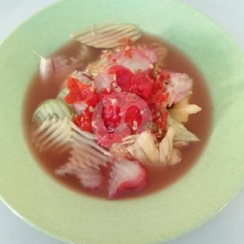 Rujak Campur menu Warung Rujak Bunga, Gadung
