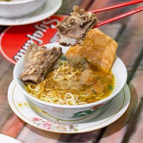 Mie Ayam Bebalung menu Mie Ayam Syafana, Ruko Rembiga