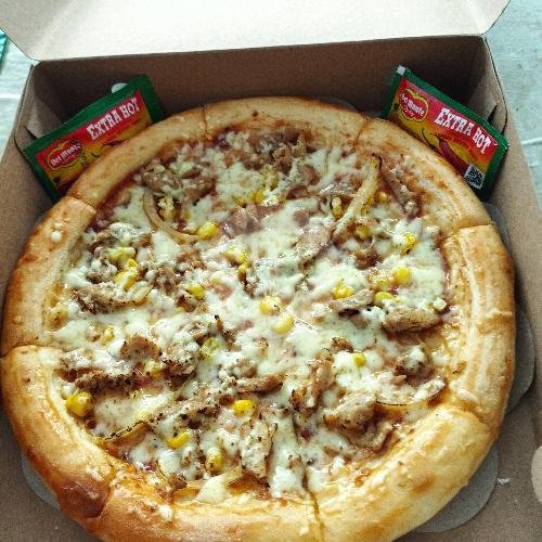 Chicken Teriyaki Mozarella Size 24 menu Hanaya Pizza, Selatan Pagutan