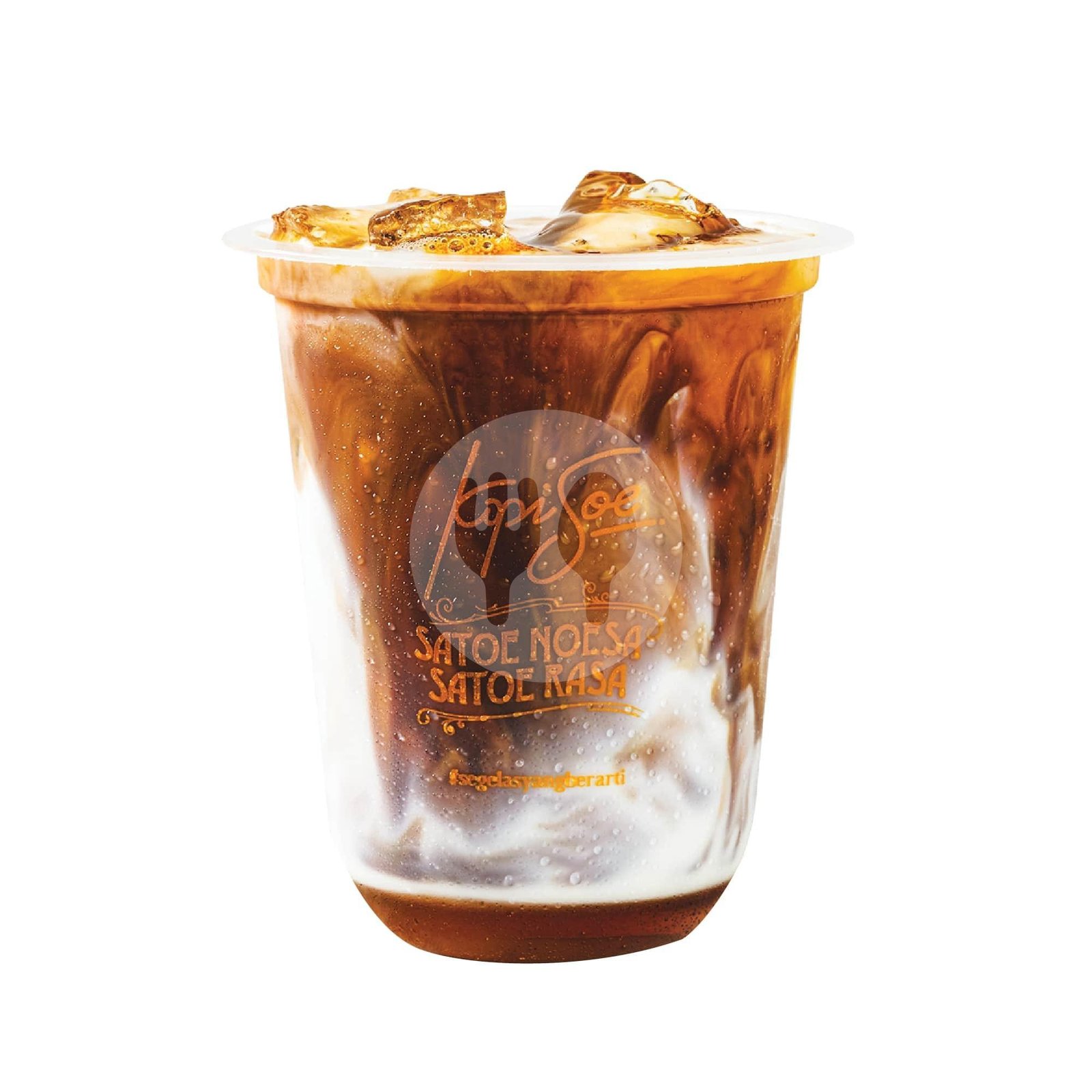 Es Kopi Rum menu Kopi Soe X Bonsoe, Gunung Agung