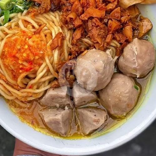 Mie ayam Bakso menu Mie Ayam Solo Pak Pandu, Bung Tomo