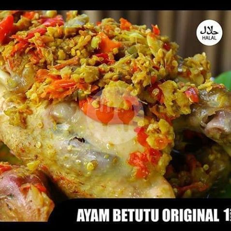 Betutu Ayam Kampung (1 Ekor) Original menu Ayam Betutu Ibu Nia, Merdeka