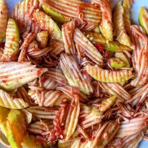 Rujak Gula Pasir menu Warung Men Runtu, Sanur