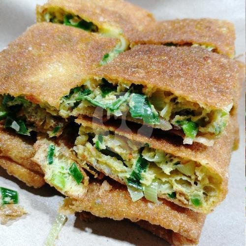 Telur Ayam, Daging Ayam + Jamur (besar) menu Martabak Ojolali, Diponegoro