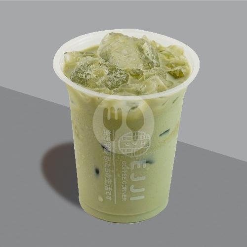 Matcha Latte Oatmilk menu Ejji Coffee, Sukawati