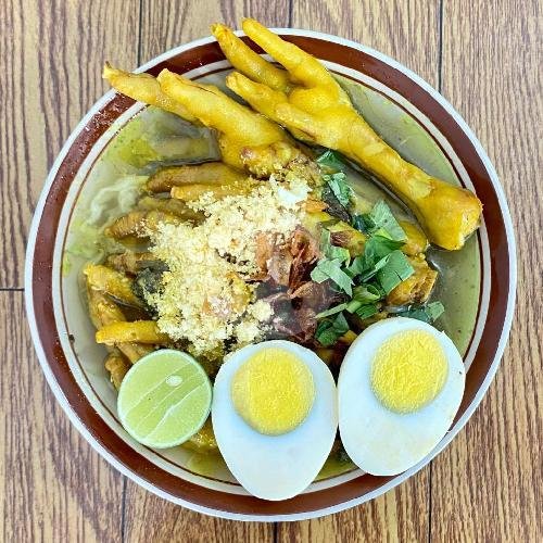 Soto Ceker Telur menu Soto Ayam Gado Gado Lalapan Depot Pak Genk, Bukit Sari