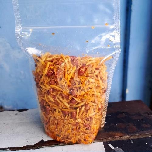 Kentang Balado Kering menu Nasi Uduk Jakarta & Lontong Sayur Warung Mawar, Gunung Mas