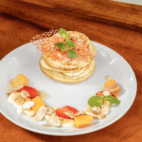 Rehat Pancake menu Rehat Cafe, Nusa Dua