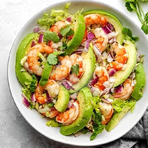 Shrimp Avocado Salad menu Bali Sweet Smothies & Salad, Denpasar