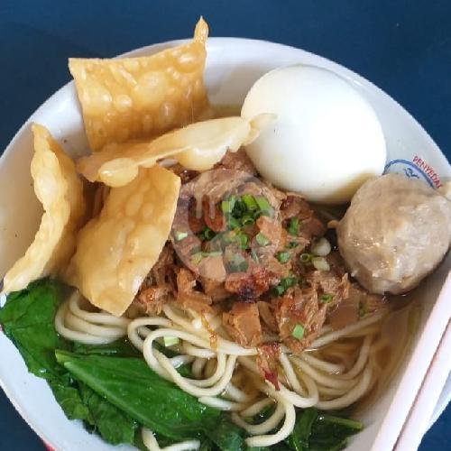 Mie Ayam Telur menu Warung Bakso Malang Cak Sis, Pandu