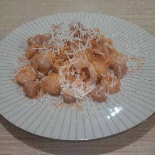 Fusilli/Spaghetti Meat Ball menu Cupa Cupa Corner, Tunggak Bingin