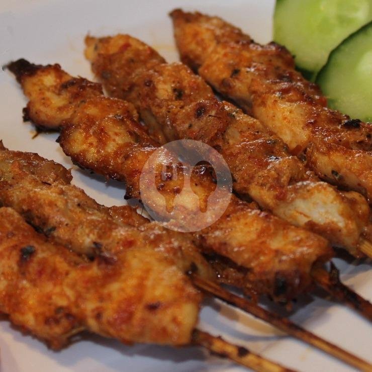 Chicken Satay with Peri Peri Sauce (5 Skewers) menu Mr. Po Chi, Ungasan Bali