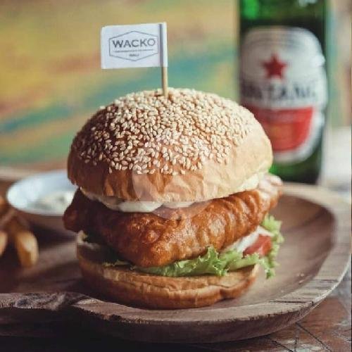 Fillet O Fish menu Wacko Burger, Drupadi