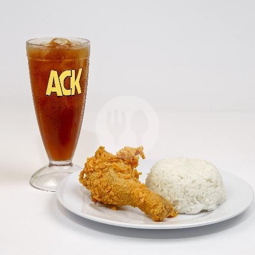 Paket Aman A menu ACK Fried Chicken, Dalung Permai