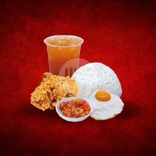 Paket Sendiri Aja menu Geprek 10000 Punia, Mataram Kota