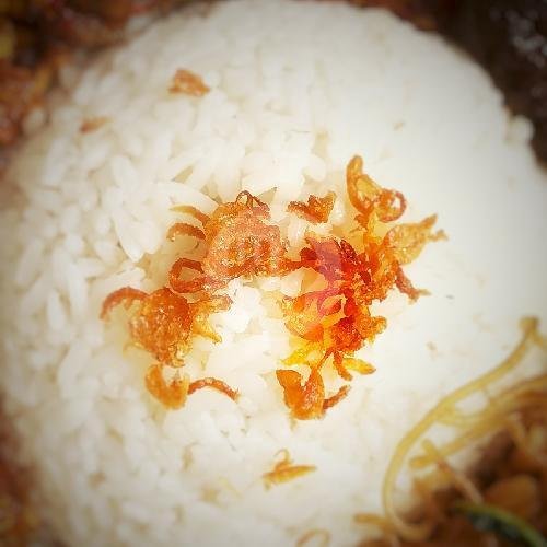 Nasi Uduk Polos menu Nasi Uduk Mak Tentong, Perum. Tropic Residence