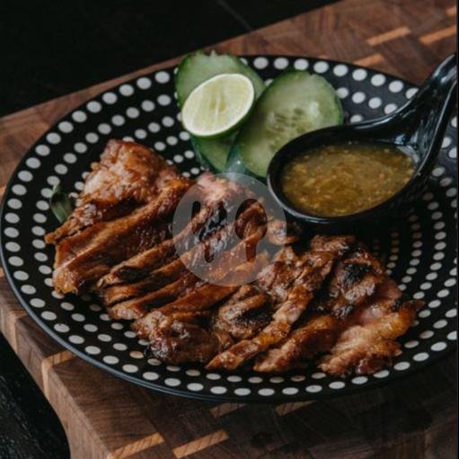 Grilled Marinated Pork menu Oh My Thai, Batu Mejan