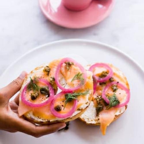 Salmon Bagel menu Coffee Cartel (Coffee And Bakery), Seminyak