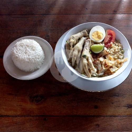 Nasi + Soto Ayam Ceker Mama Gavin menu Lalapan Mama Gavin, Denpasar