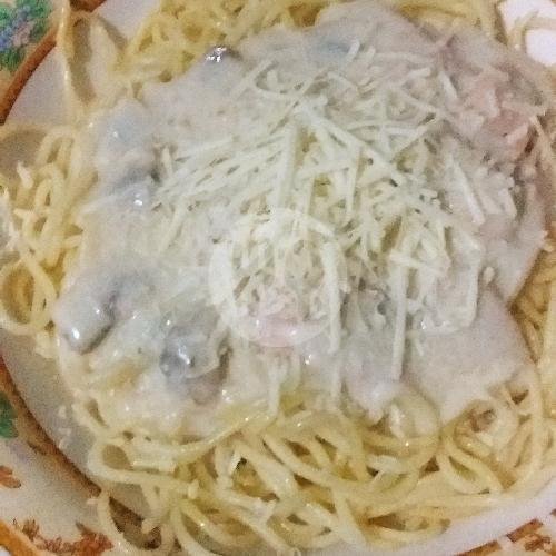 Spaghetti Carbonara menu Cupa Cupa Corner, Tunggak Bingin