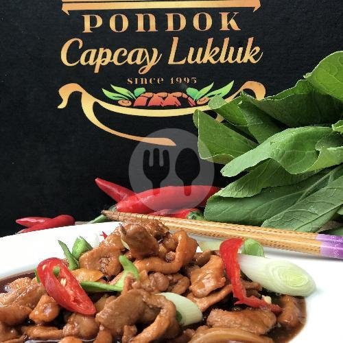Babi Goreng Kecap menu Pondok Capcay Lukluk, Mengwi