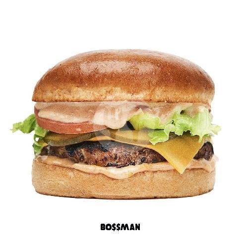 Mc Lovin' Burger menu BOSSMAN Burgers, Canggu