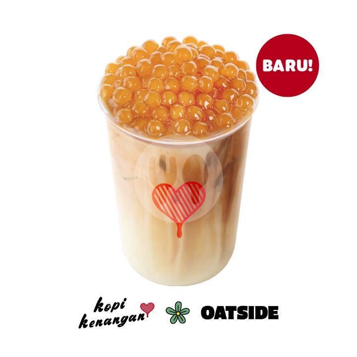 Oatside Boba Gula Aren menu Kopi Kenangan, Ruko Dewi Sri