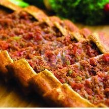 Pide Mix - Beef and Lamb (Long Pizza) menu Yaprak Kebab Falafel, Bali Cliff