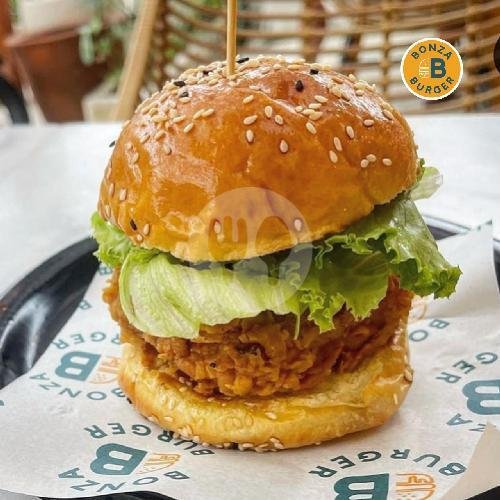 Buttermilk Chicken Burger menu Bonza Burger, Sanur