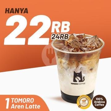 1 TOMORO Aren Latte Rp22RB menu TOMORO COFFEE, Seminyak