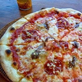Pizza Sabrina e Igor menu Vecchia Tana By Italycafe Pizza. Seminyak