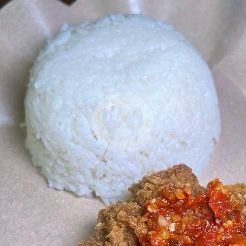 Nasi menu Ayam Geprek Crispy Chilli, Panjer