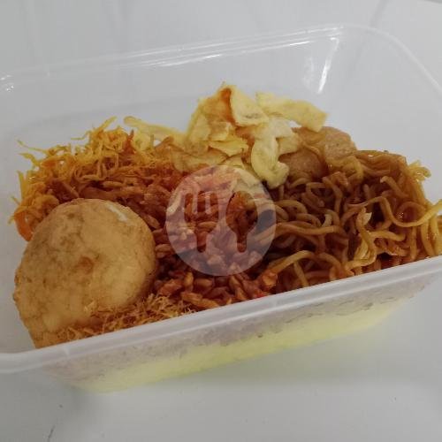 Nasi Kuning Telur Bulat Lunch Box menu Kuliner Angel Amber, Taman Griya
