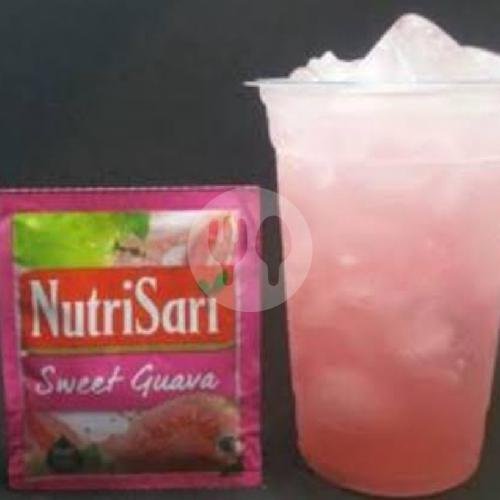 Es Nutrisari Sweet Guava menu Kedai Evellyn, perumahan Nuansa Saih