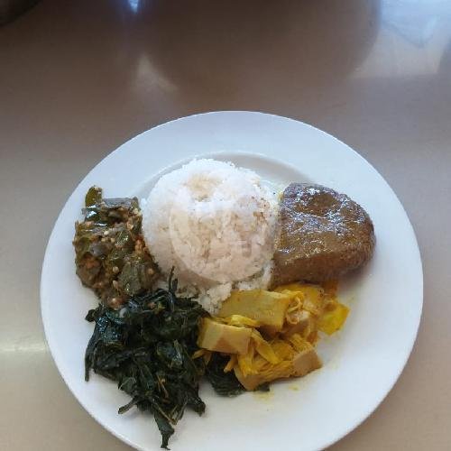 Nasi Gulai Ati Sapi menu Rumah Makan Padang Boga Minang, Kesiman