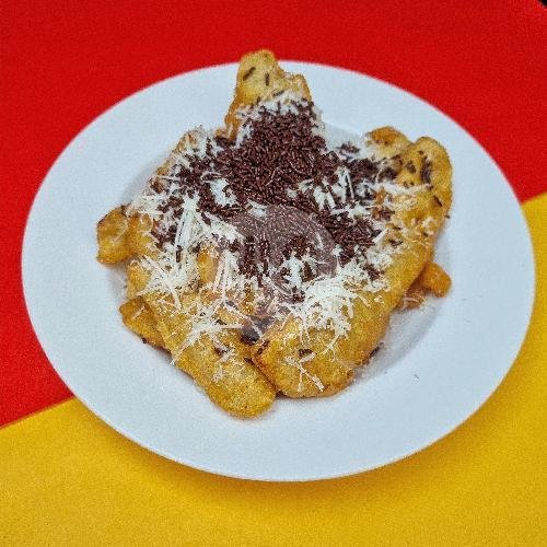 Pisang Keju Coklat menu Twisterdog Kribo