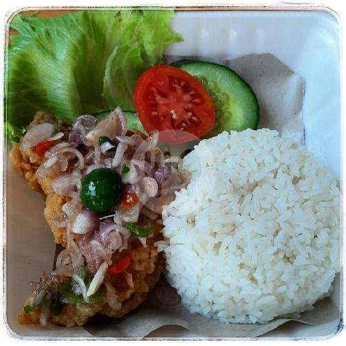Paket Ayam Geprek Sambal Matah menu Ayam Geprek Kampoeng Dawas