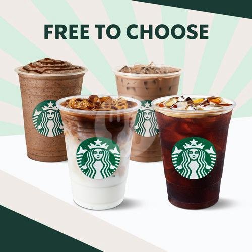 Bundles Berempat B menu Starbucks, Jimbaran Arcade