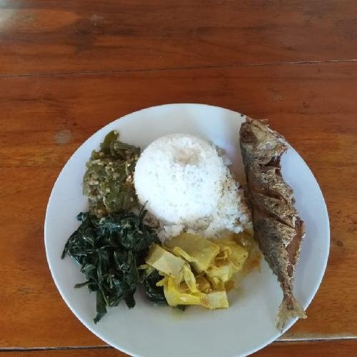 Nasi Ikan Kembung Goreng menu Rumah Makan Padang Boga Minang, Kesiman