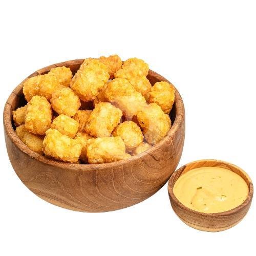 Tator Tots W Boujee Sauce menu Mr Egg (Breakfast Burgers, Cocktails, Coffee, Juice, Smoothies, Vegan), Umalas
